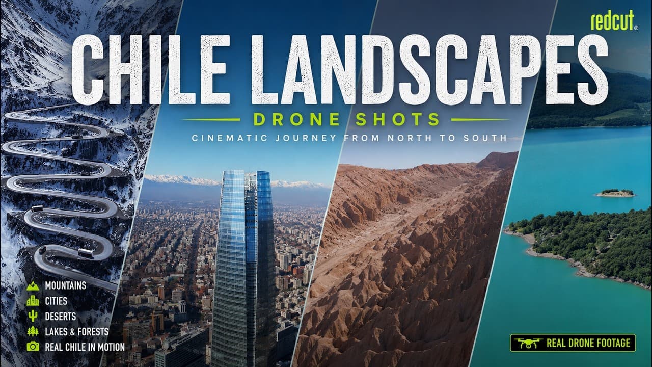 Chile Landscapes · Stunning Drone Shots